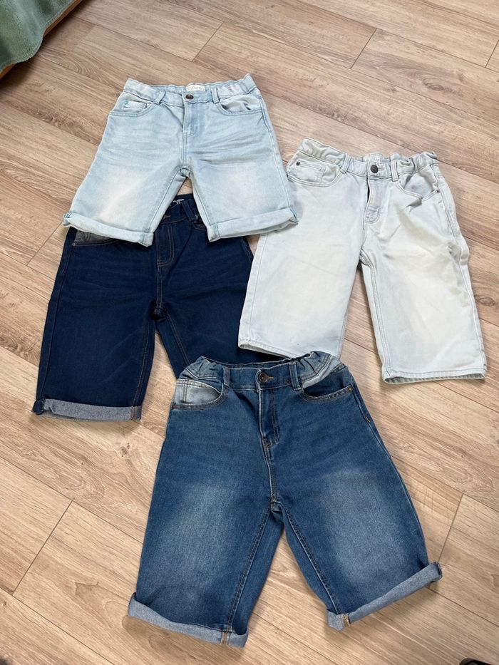 Lot de 4 shorts en jean