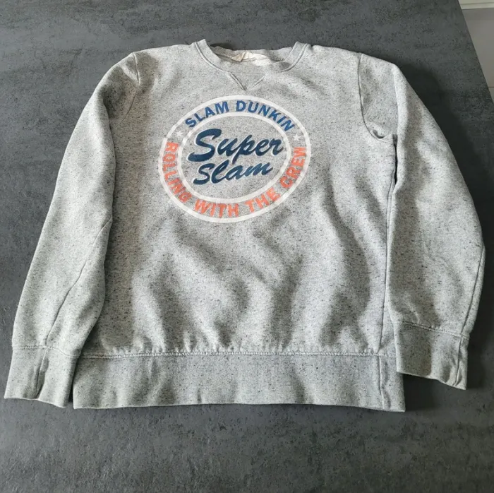 Sweat gris 14 ans Super slam