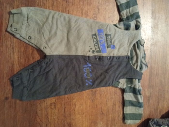 Lot de 9 pièces taille 1 mois marque obaībi - photo numéro 3