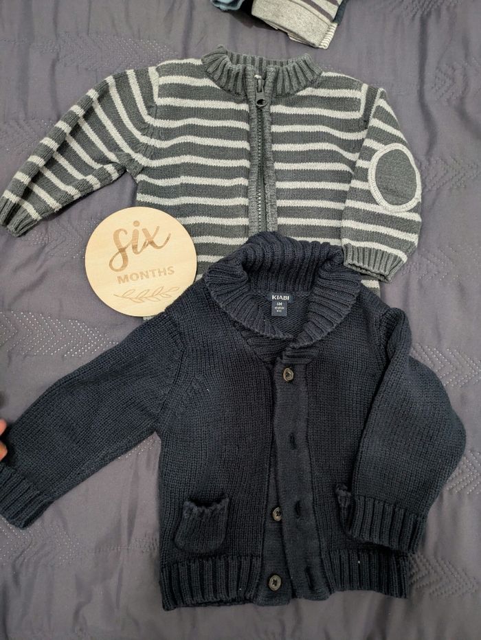 Lot de 2 gilets 6 mois