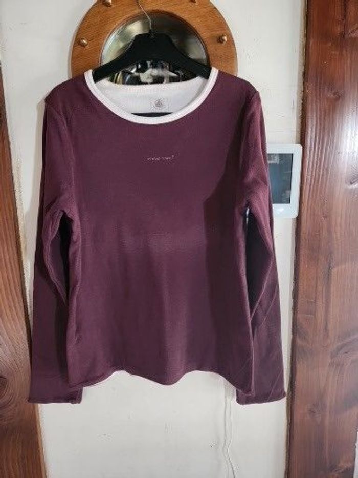 tee-shirt molletonné