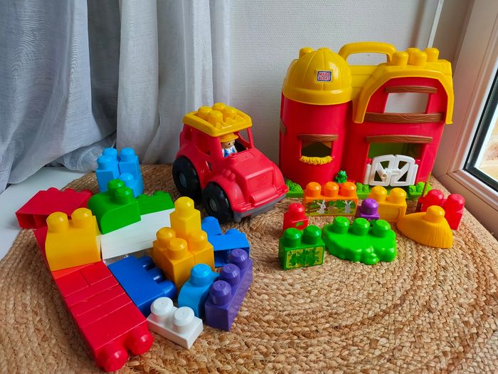 Ferme et tracteur Mega Bloks