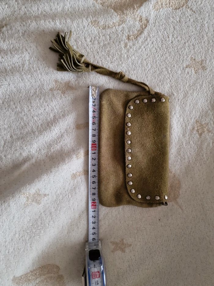 Pochette en cuir