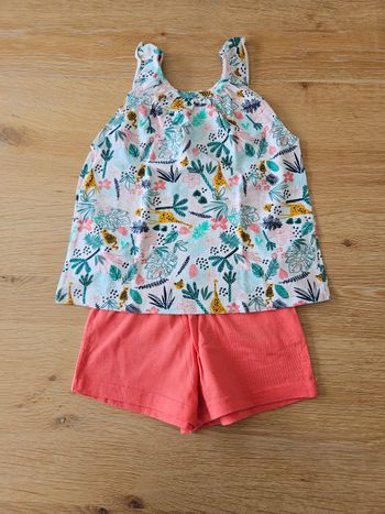 Ensemble short débardeur 