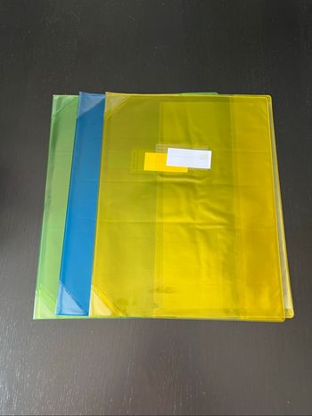 Lot de 3 protèges cahiers Oxford