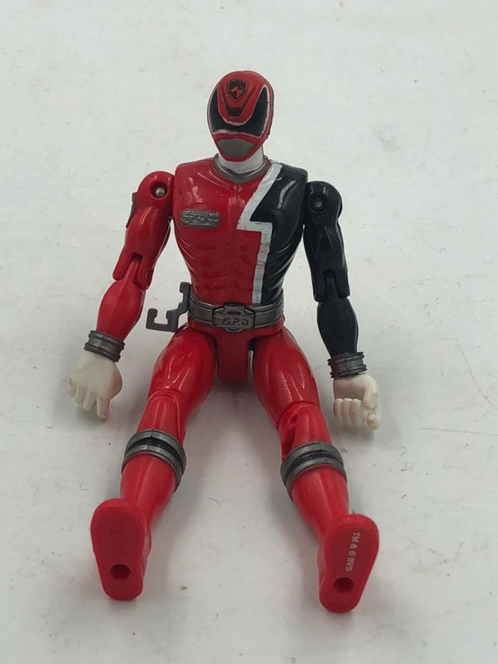 Figurine Power Rangers Red Ranger SPD Bandai 2004 - photo numéro 5
