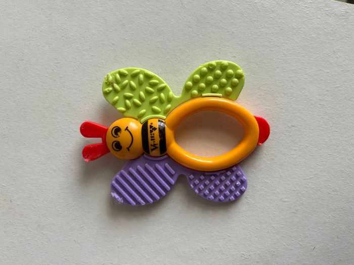 anneau de dentition papillon