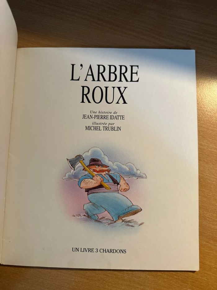 Livre pour enfant l’arbre roux les 3 Chardons - photo numéro 2