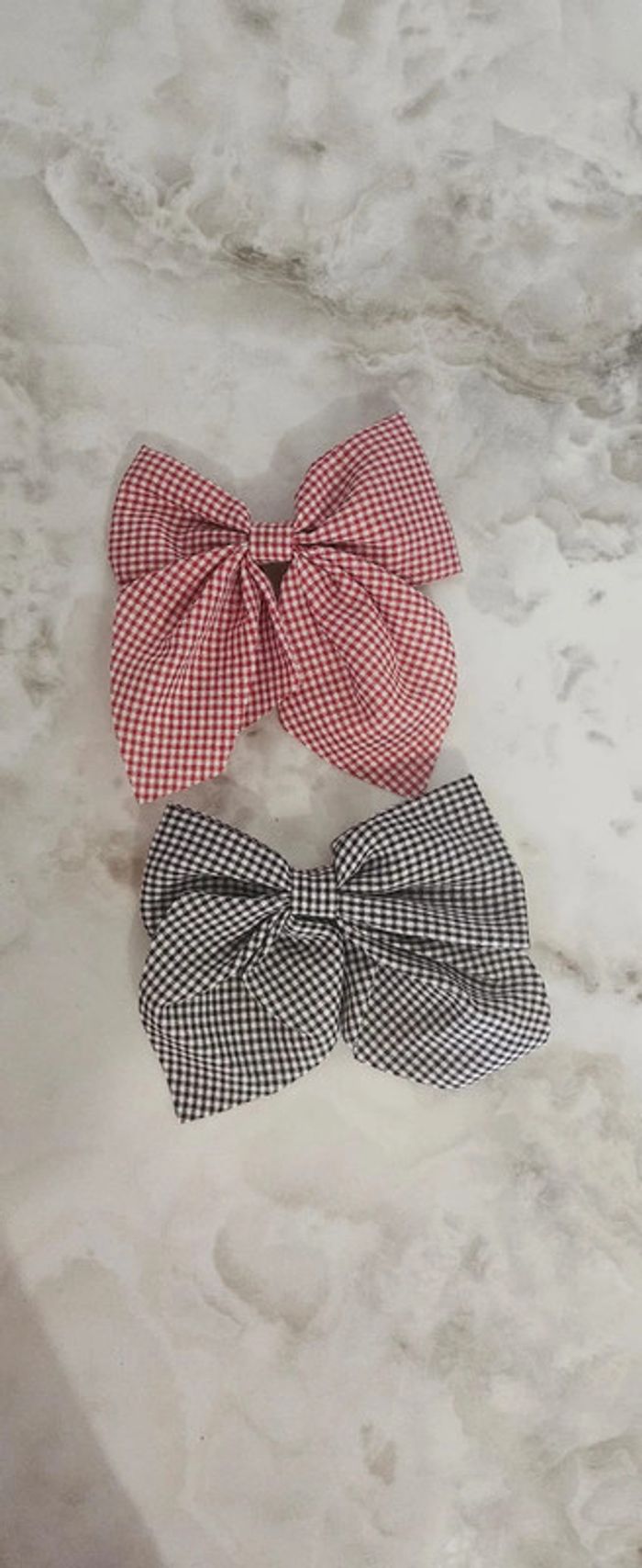 Lot de barrettes à noeud pour