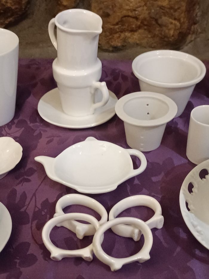 Lot porcelaine blanche - photo numéro 3