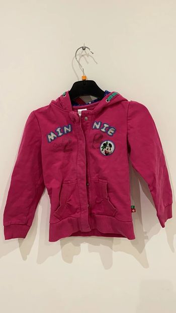 Veste à pression à capuche Disney