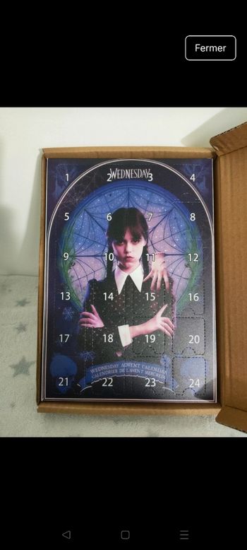 Calendrier de l'avent mercredi