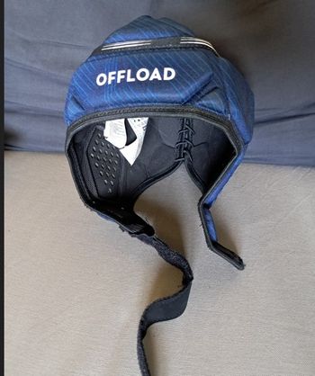 Casque rugby Decathlon taille 54 - 55 (environ 5-7 ans)