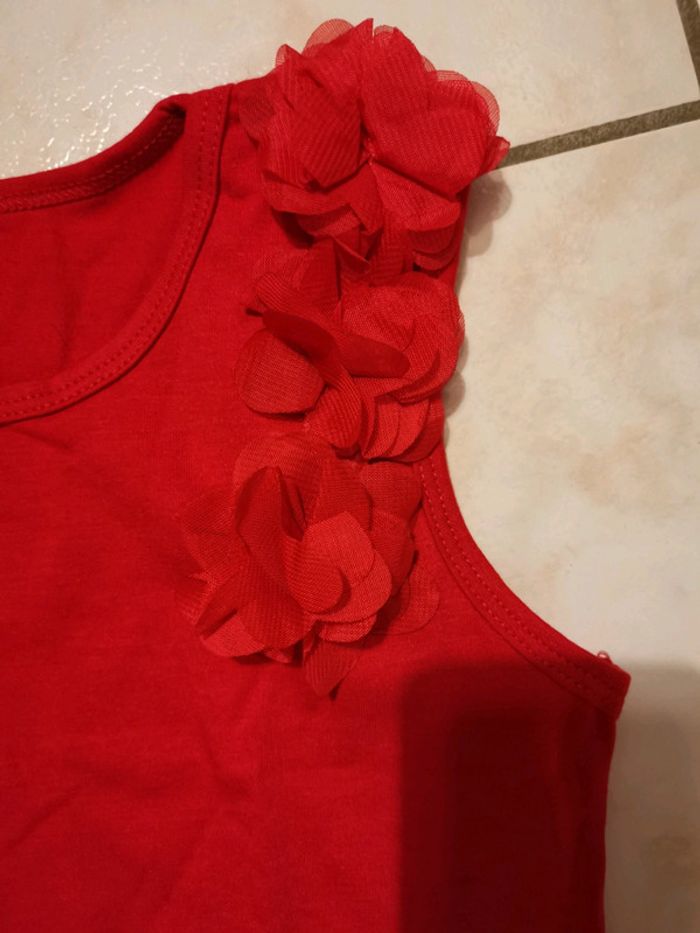 Petite robe d été rouge