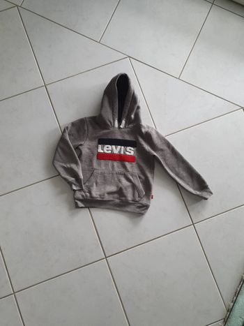 Sweat à capuche garçon Levis 10 ans v7