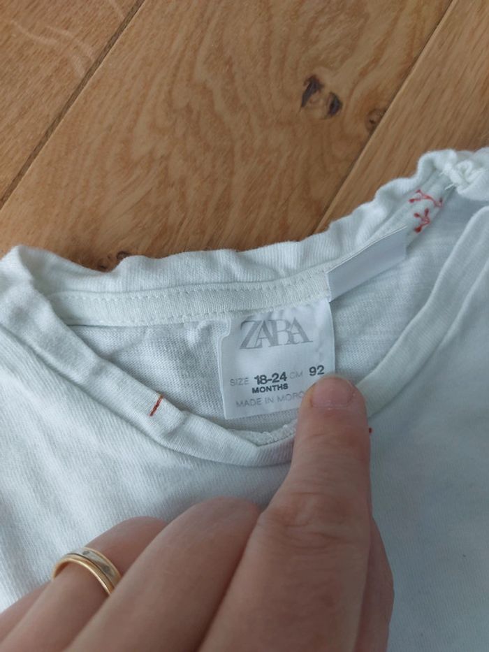 Tee-shirt manches longues Zara - photo numéro 3