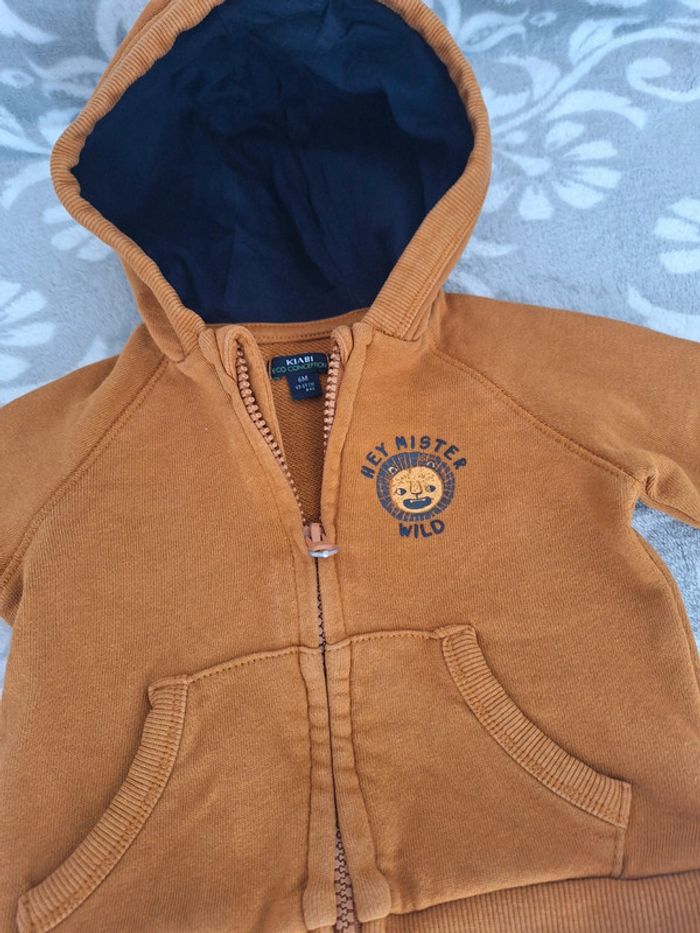 Veste zippée 6 mois Kiabi - photo numéro 4