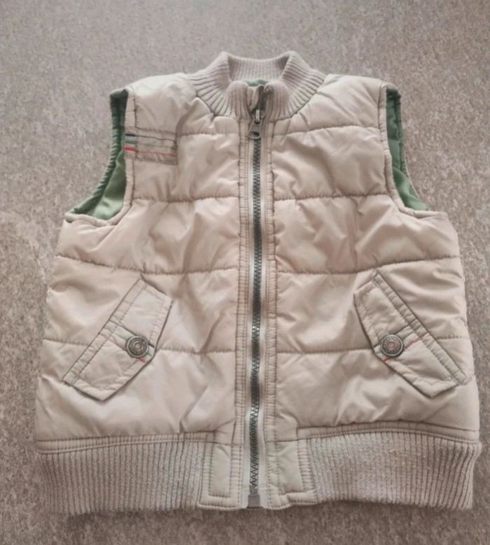 Veste sans manches bébé 18 mois