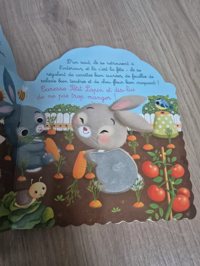 Livre à toucher Petit Lapin - photo numéro 3