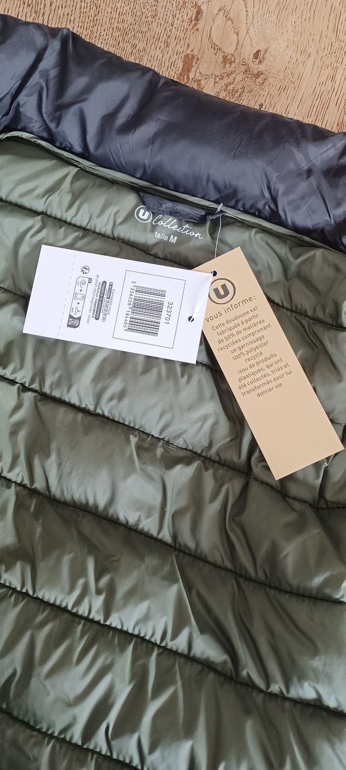 Doudoune sans manche bleu marine - photo numéro 4