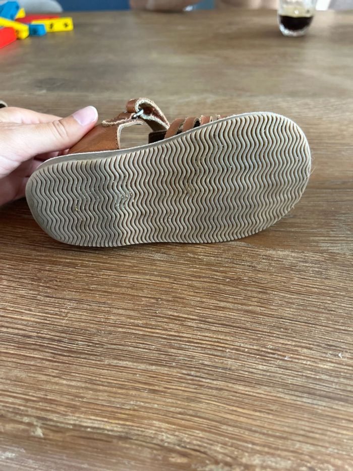 Sandale taille 24 marron - photo numéro 5