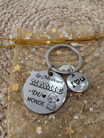 Porte clés pour mamie