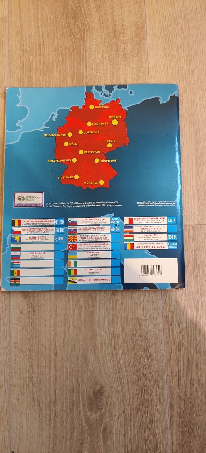 Album Panini - FIFA World CUP Germany 2006 - photo numéro 10