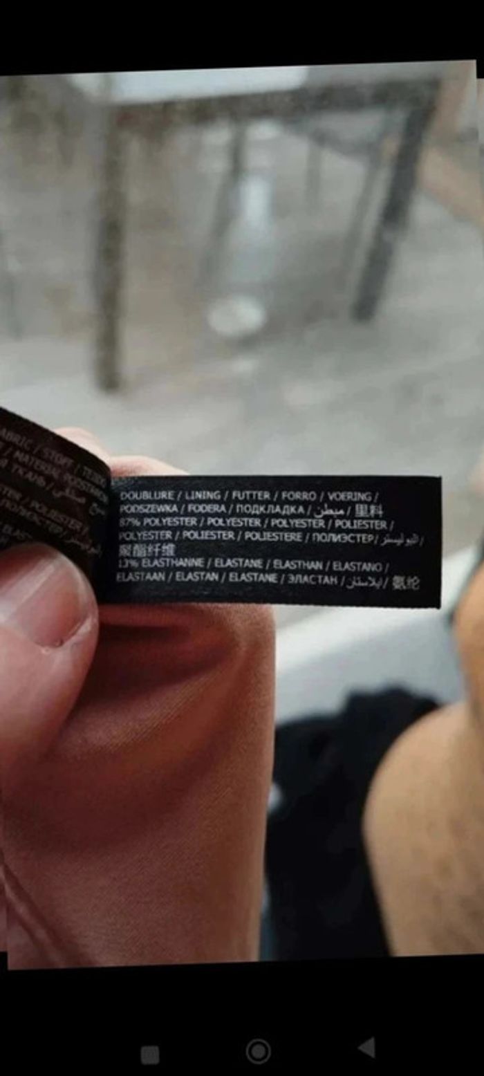 Brassière croisée rose argenté taille M - Style chic et tendance femme fille ados - photo numéro 3