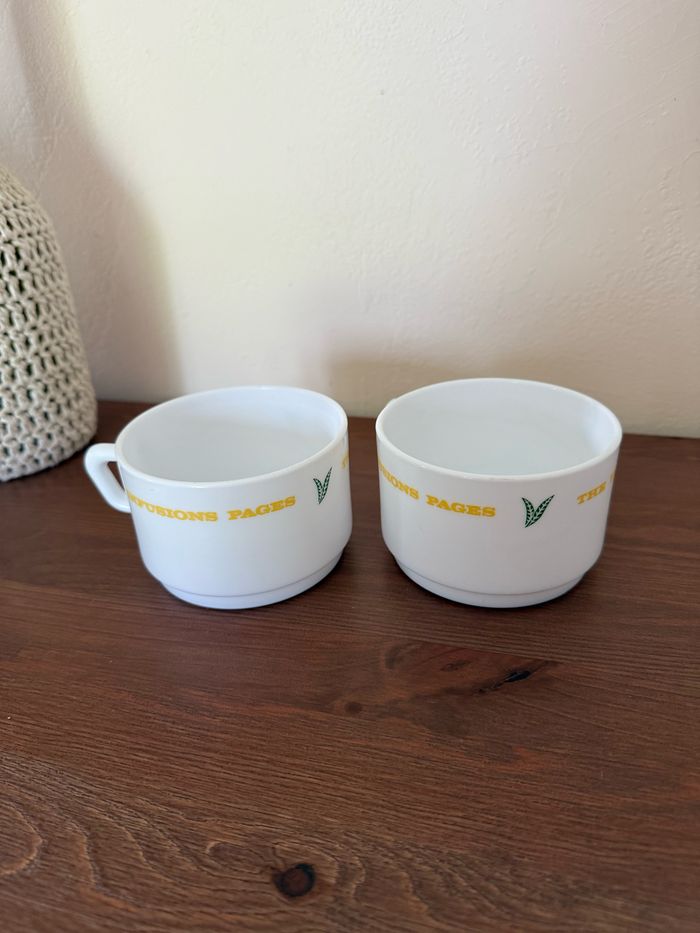 2 Tasses Thé Tetley