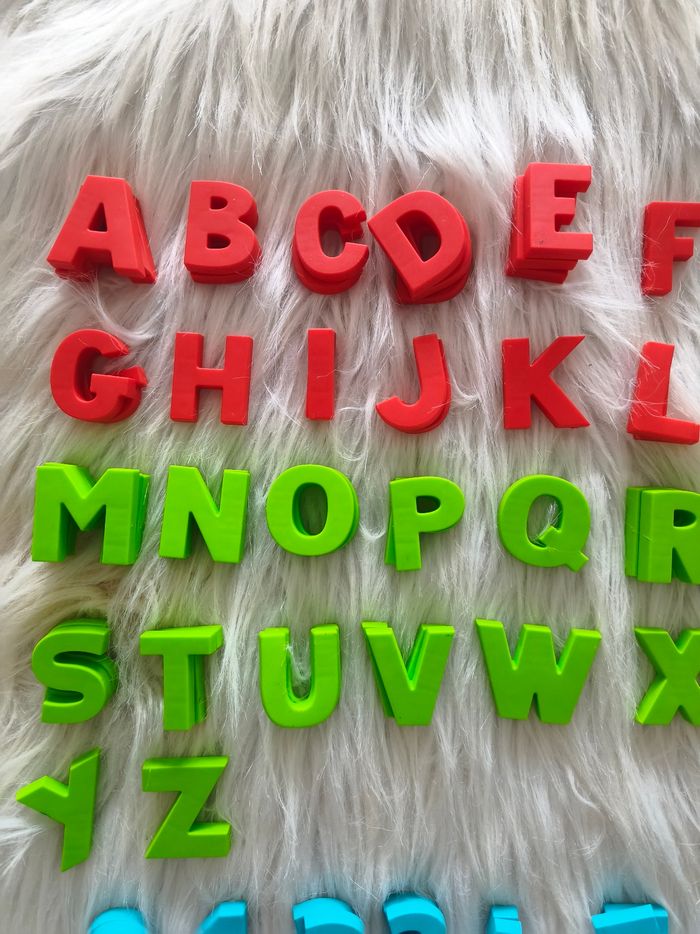 Lot lettres magnétiques - photo numéro 3