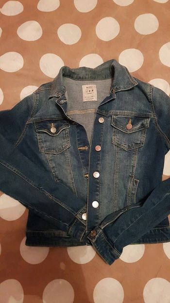 Veste en jean's Bershka