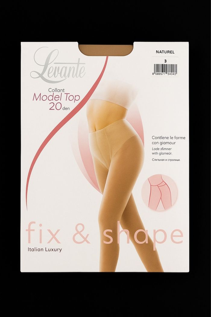 Collant gainant Levante Model Top 20D taille 3 naturel