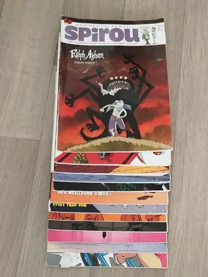 Lot de 12 magazines SPIROU année 2010-11 L006 - photo numéro 3