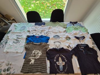 Lot polos et t-shirts manches courtes (17)