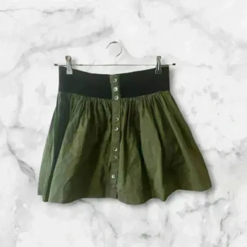 Mini jupe kaki TRF Collection – Taille S / 36