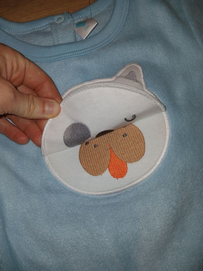 Pyjama polaire 23 mois Tex neuf avec étiquette - photo numéro 2