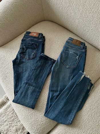 Lot de 2 slims ZARA taille 34 💙