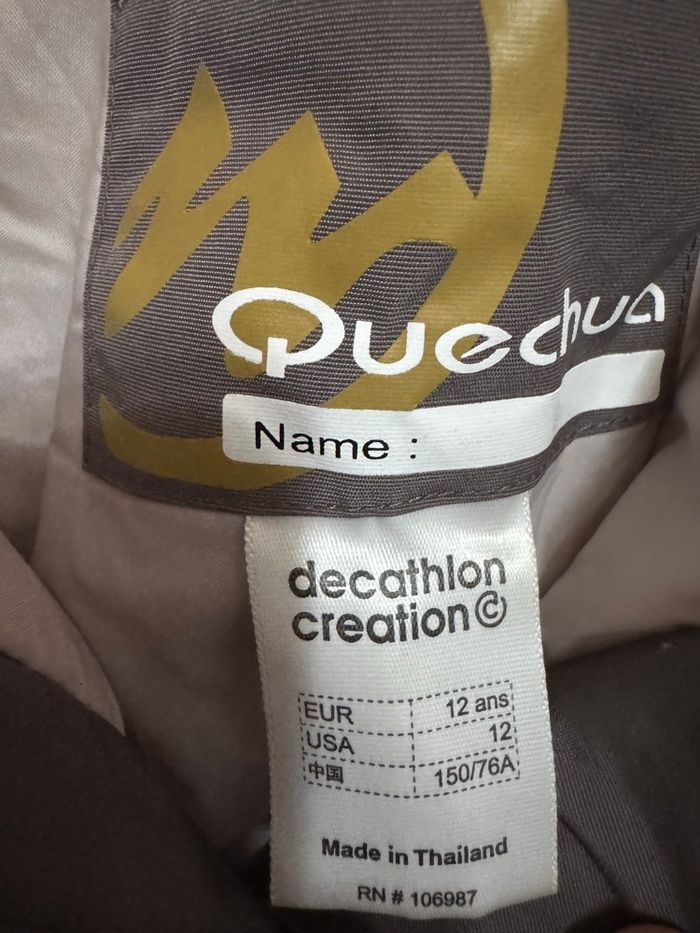 Pantalon de ski snow 12 ans Quechua fille - photo numéro 2