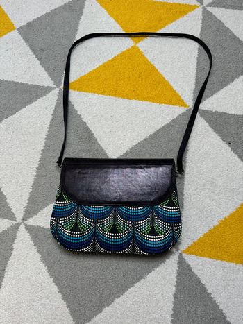 Sac à bandoulière en cuir vintage