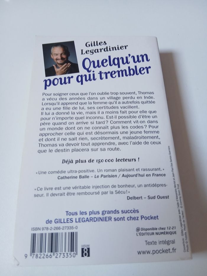 Quelqu'un pour qui trembler - photo numéro 2