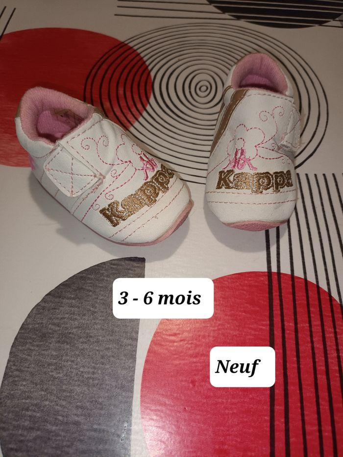 Baskets Kappa  🚼 taille 3 - 6 mois Neuf 🏷