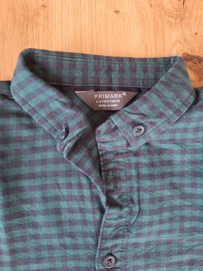 Chemise à carreaux 4 ans primark
