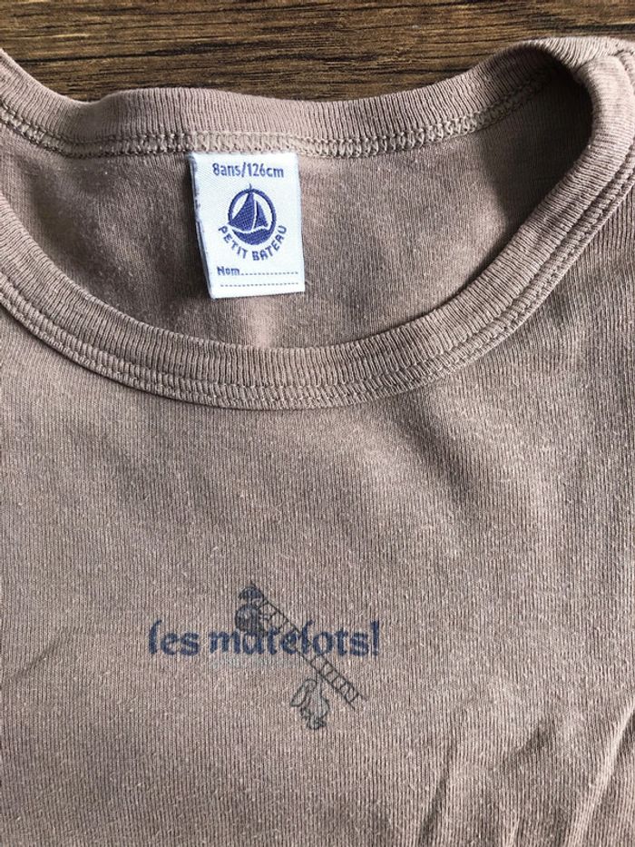 T-shirt Petit Bateau 8 ans - photo numéro 2