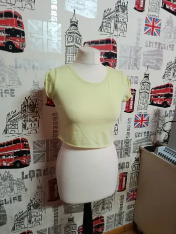 Croc top jaune