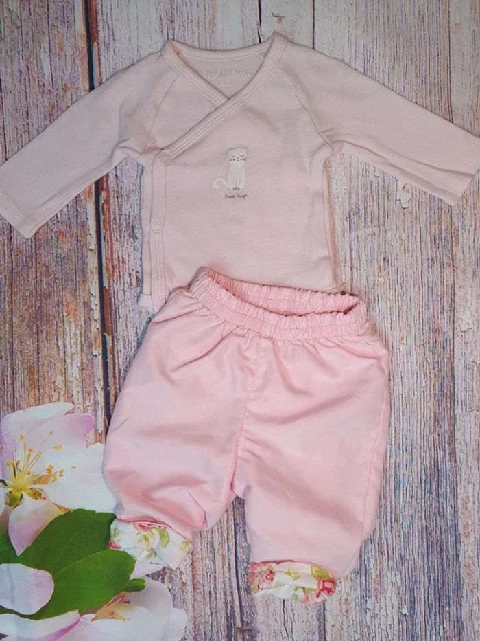 Pantalon et body