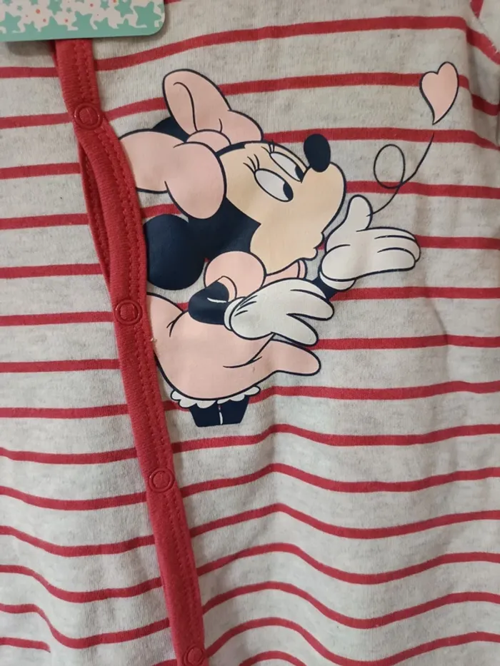 Pyjama rayures Minnie 36 mois - photo numéro 3