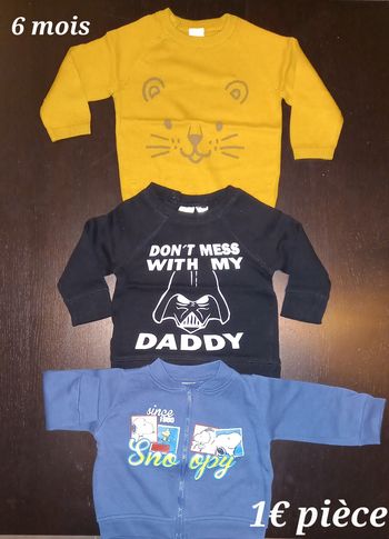 Vêtements 6 mois garçon