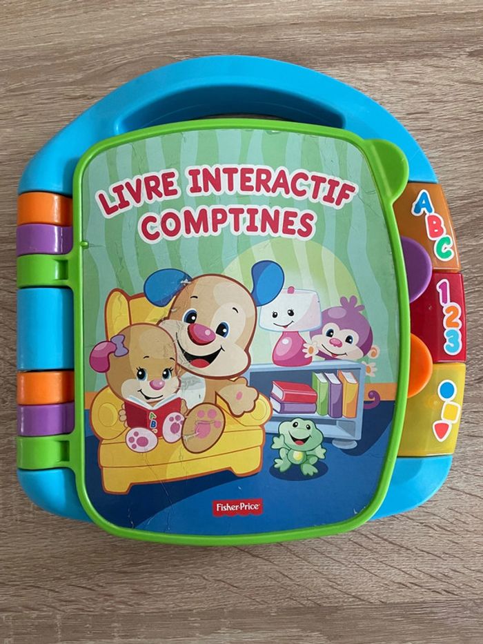 Livre interactif comptines