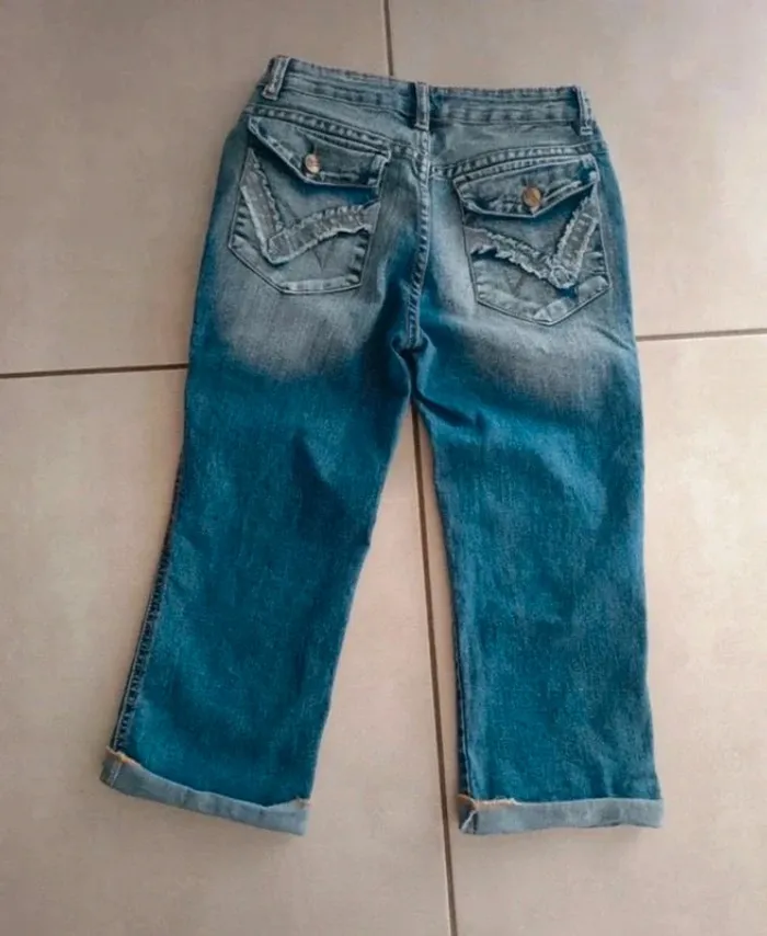 Pantacourt jeans S - photo numéro 2