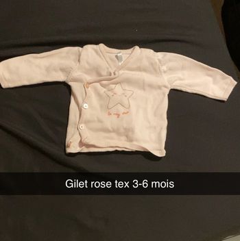 Gilet rose